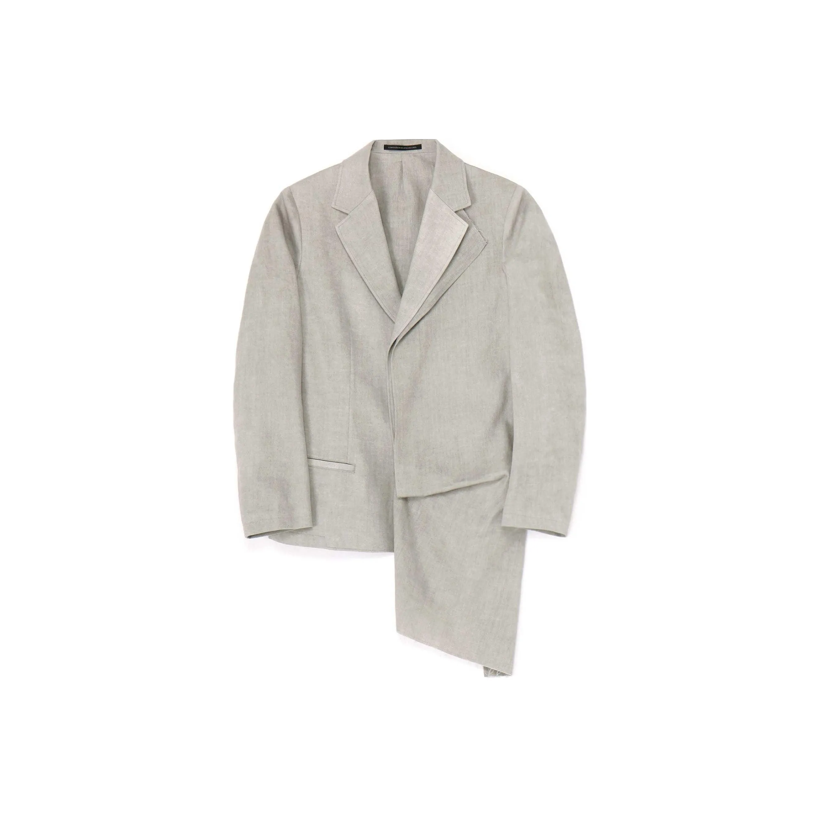 Yohji Yamamoto Y's SS24 Jackets & Coats Women's Light Gray