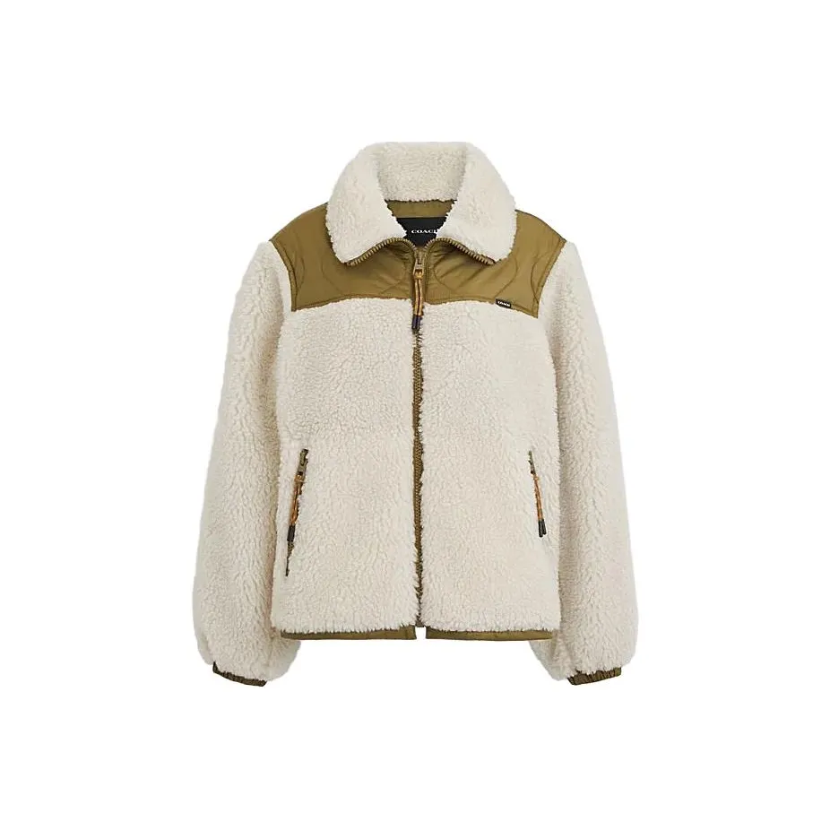 COACH Крем Женские Куртки