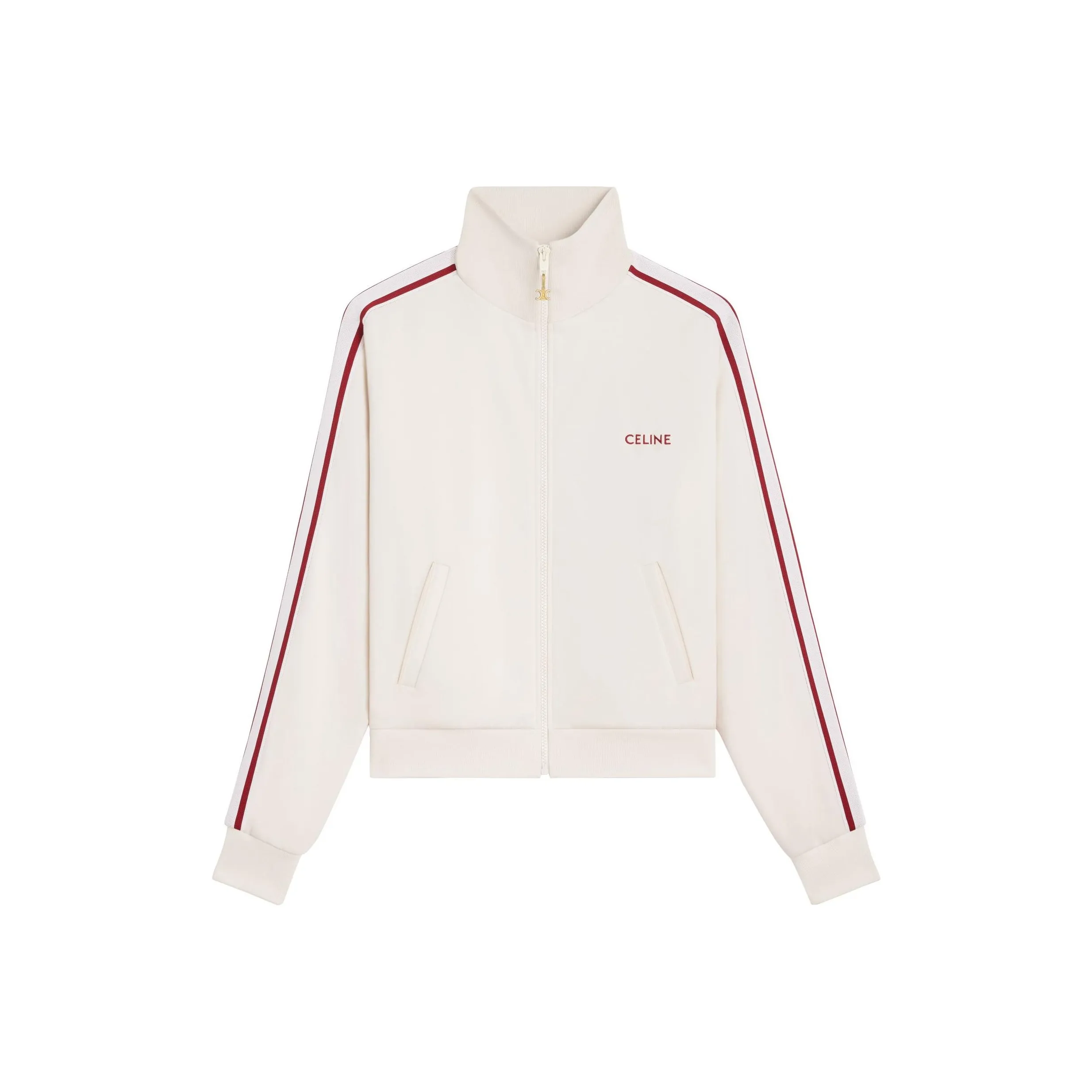 CELINE Tracksuit Jacket In Double Face Jersey