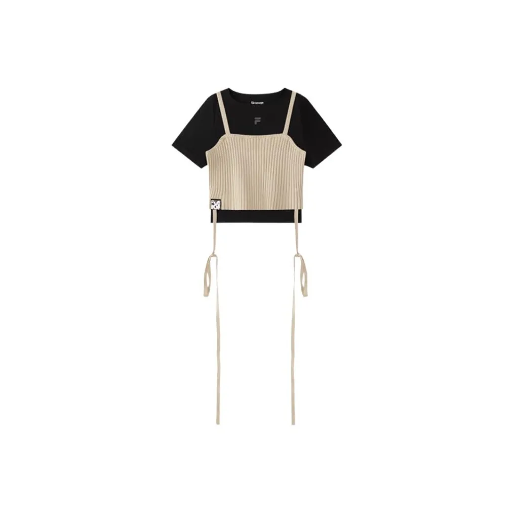 FILA FUSION WORKWEAR FW24 Regular T Shirt Women's Jet Black