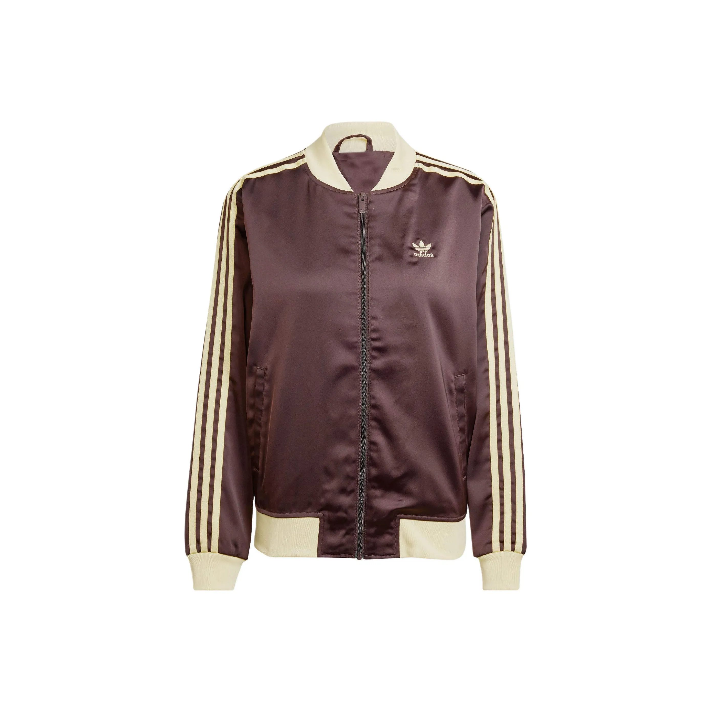 Adidas Originals Куртки и Пальто Женские Кофейного цвета