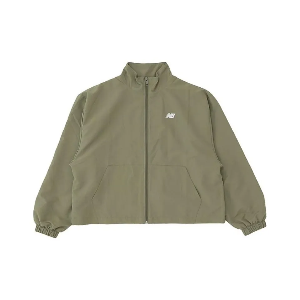 New Balance совместный бренд Sport Essentials OVERSIZED Куртка Куртки Пальто Женские Зеленый
