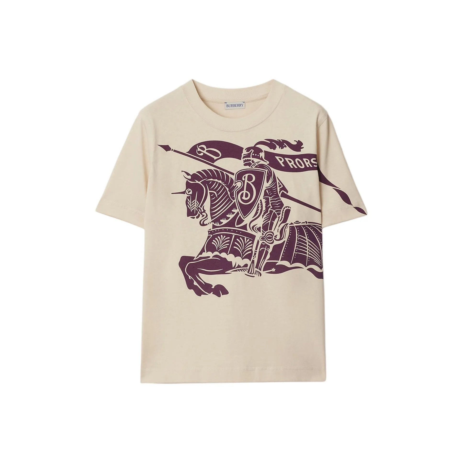 Burberry Logo Printed Crewneck T Shirt