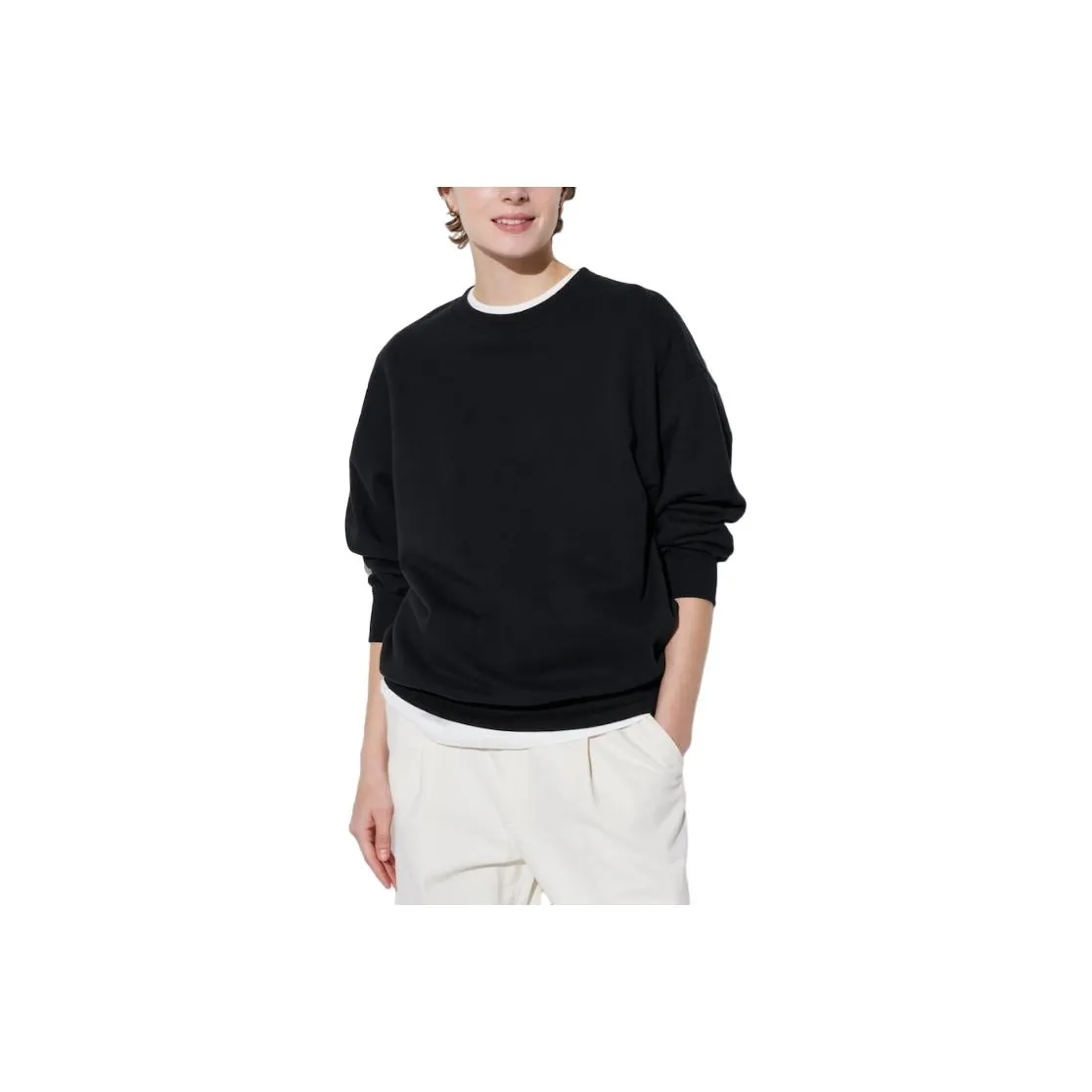 UNIQLO Свитшот Женский Черный