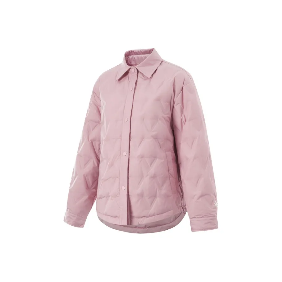 Подкладка Fondue Down Series пуховик женский прозрачно-розовый