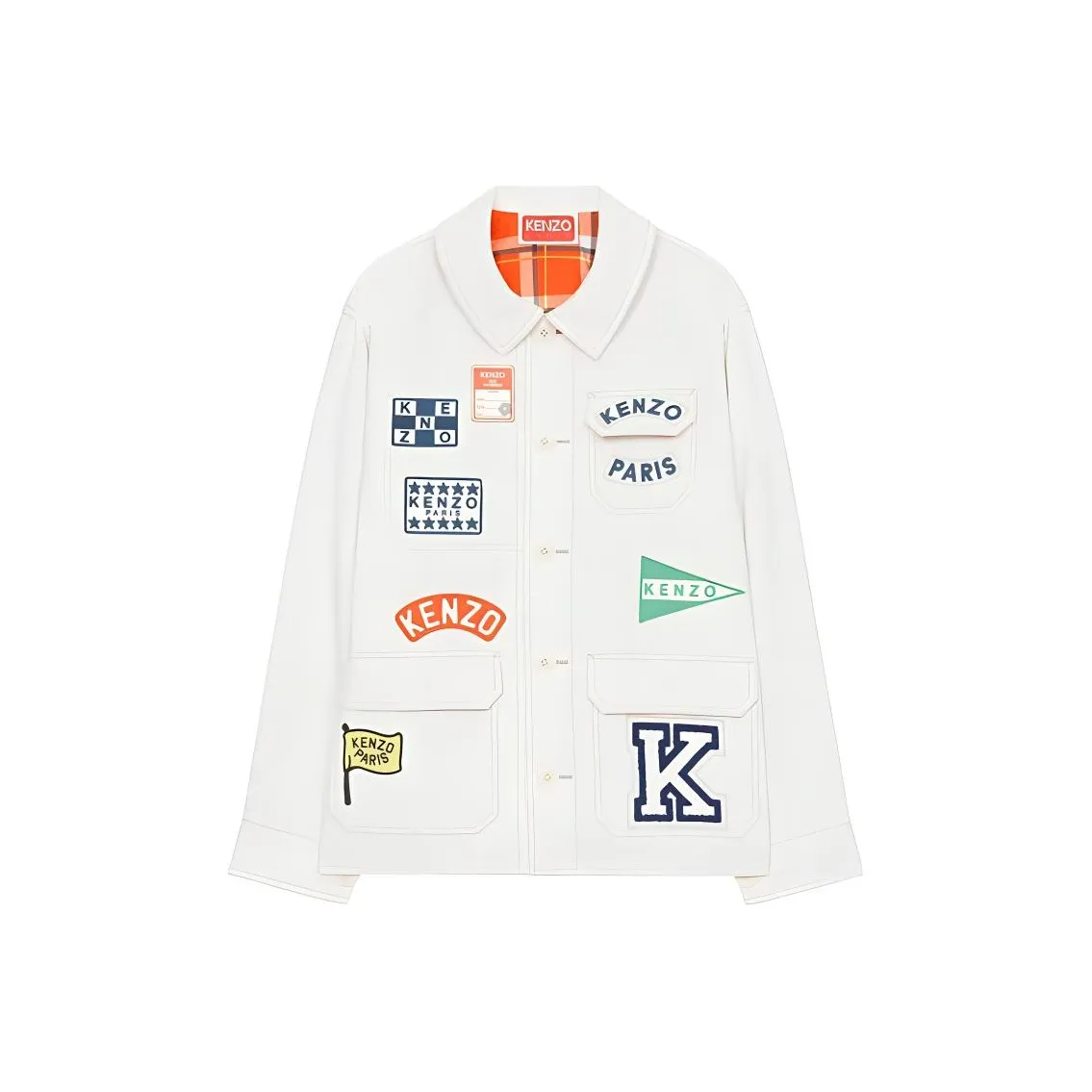 KENZO Куртки Пальто Женские Белые