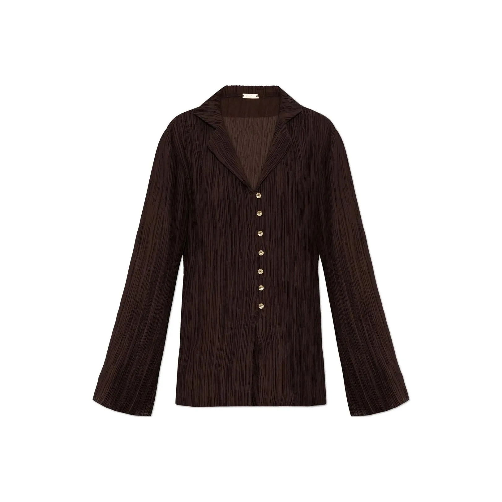 CULT GAIA Alyona Pleated Long Sleeved Shirt