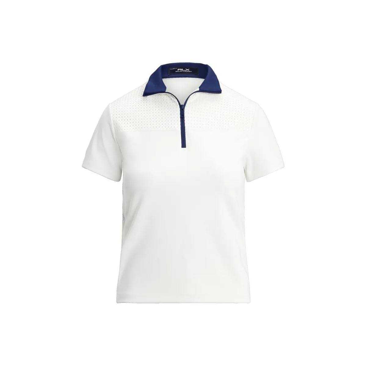 Ralph Lauren SS25 Polo Shirt Slim Fit Women's Porcelain White