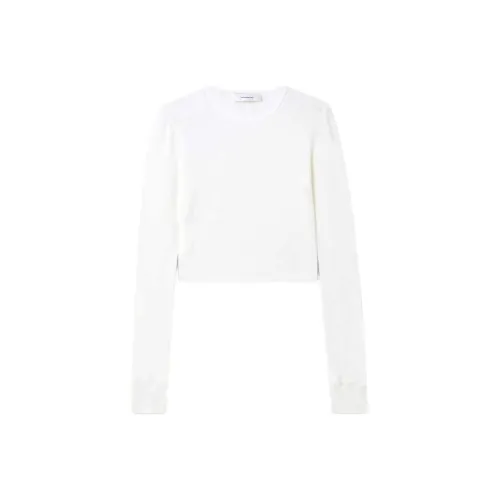 WARDROBE.NYC Белые Женские Футболки