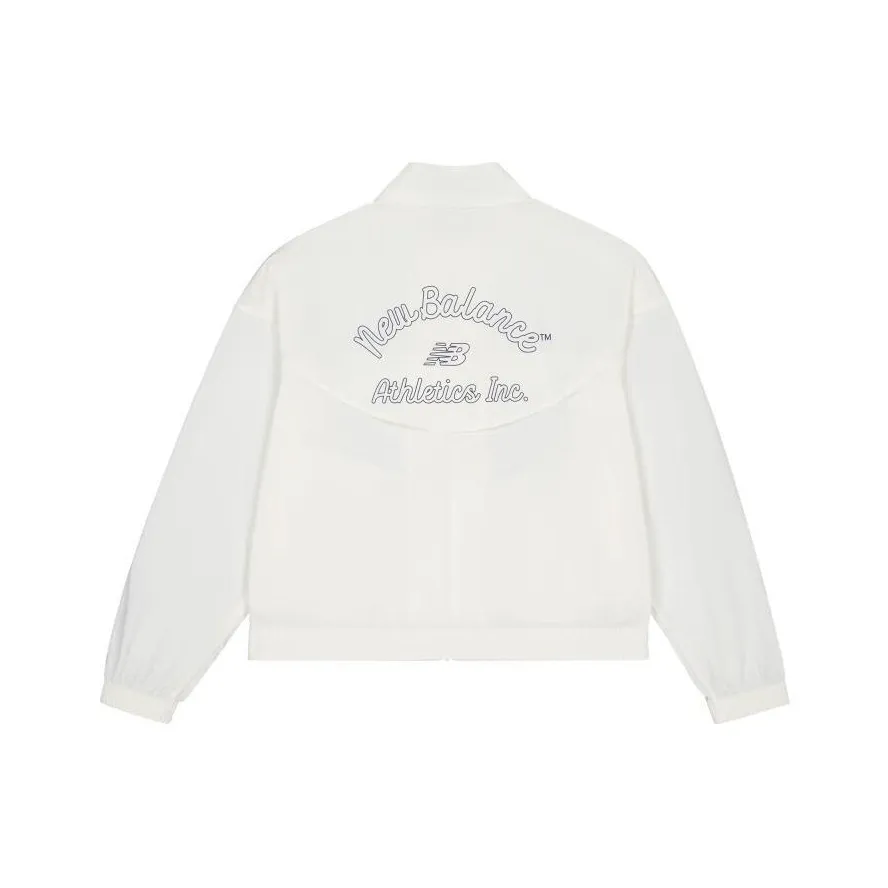 New Balance совместный бренд Куртки Пальто Женские Белые