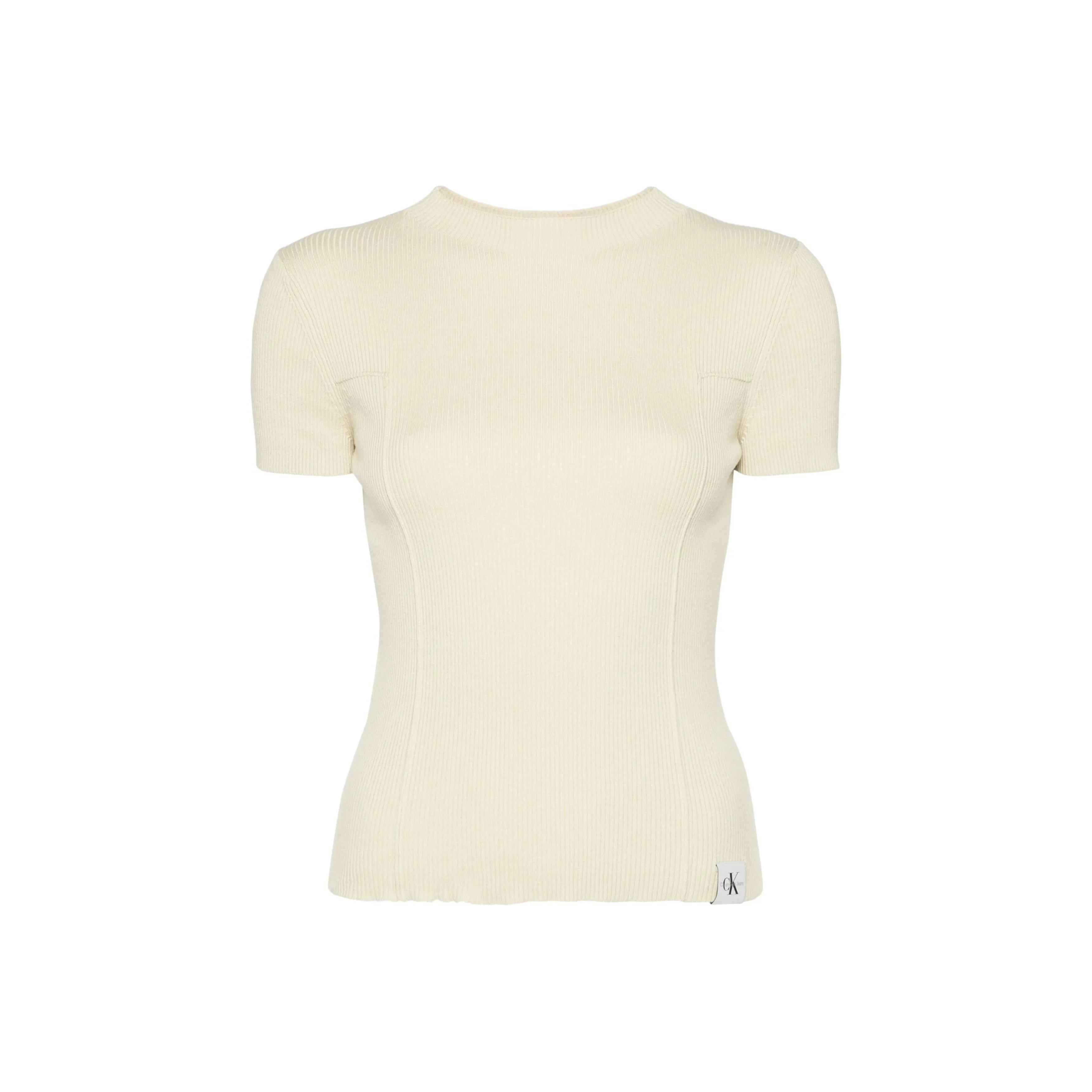 Calvin Klein T-Shirt Женская Бежевая