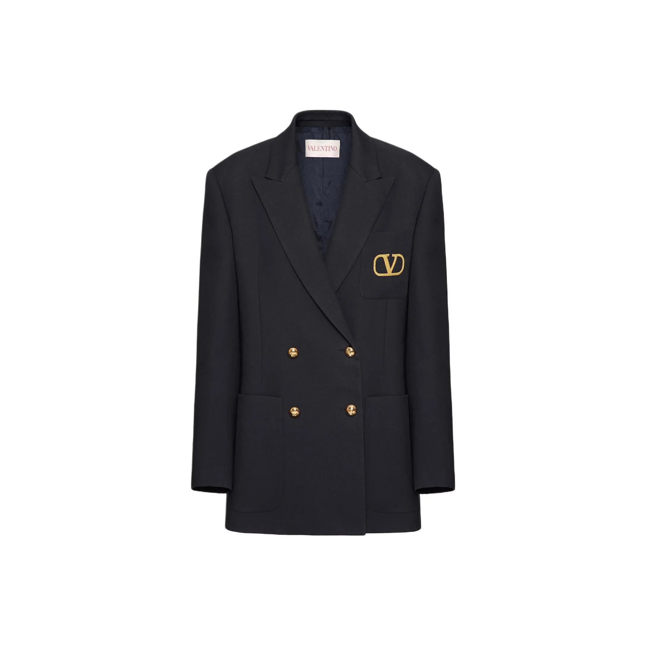Valentino VLogo Signature Double Breasted Blazer