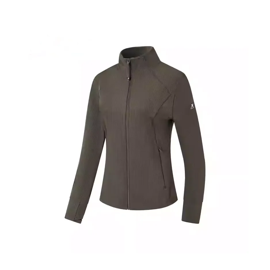 XTEP Куртки Пальто Женские Мускус Коричневый