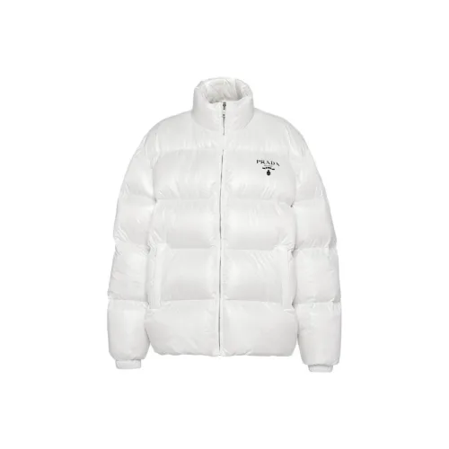 PRADA Белые Женские Пуховики