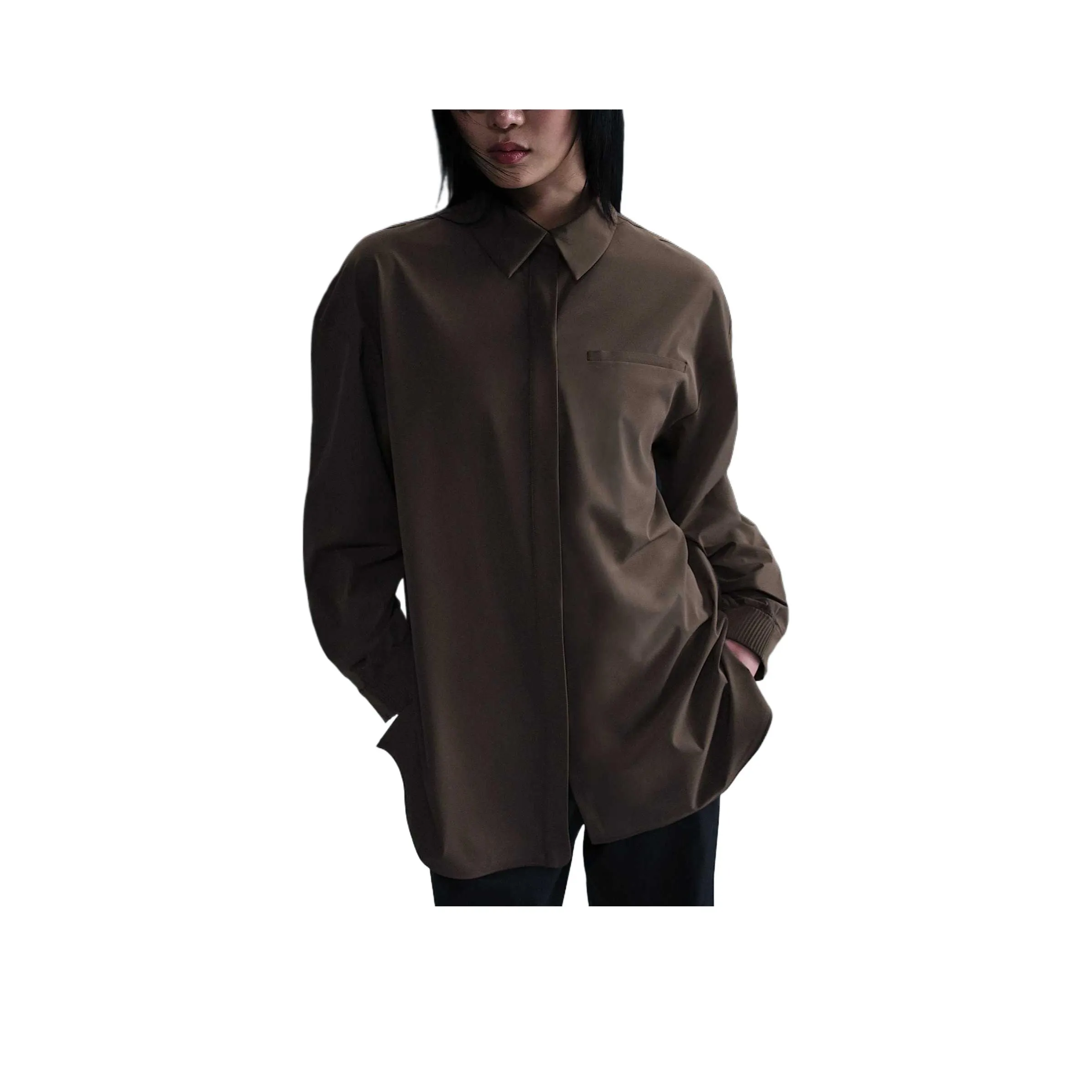 NIKE Коричневые Женские Рубашки