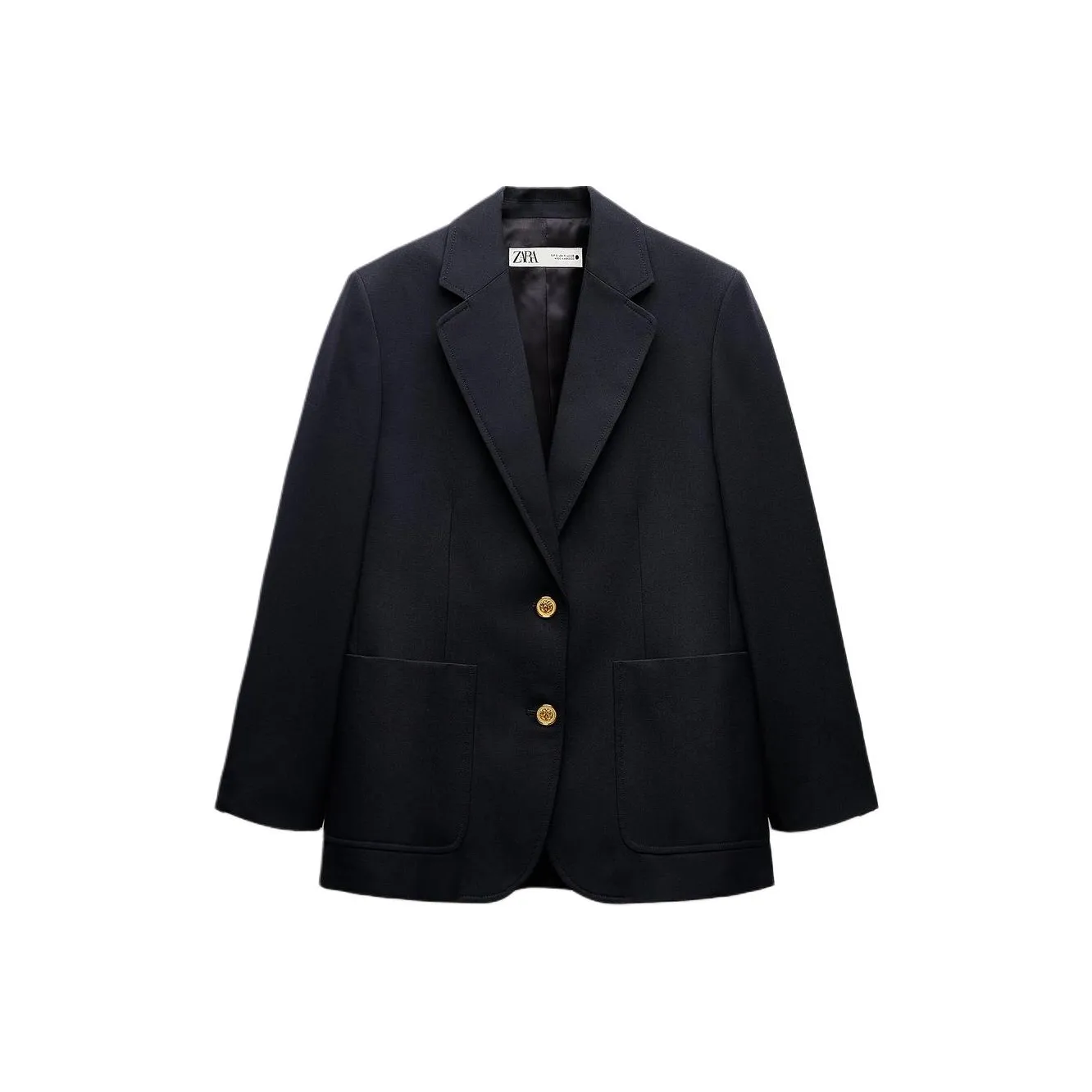 ZARA Jackets Coats Women's Blue
