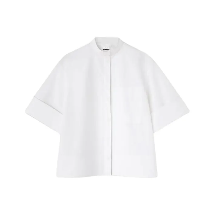 JIL SANDER Short Sleeved Button Up Shirt