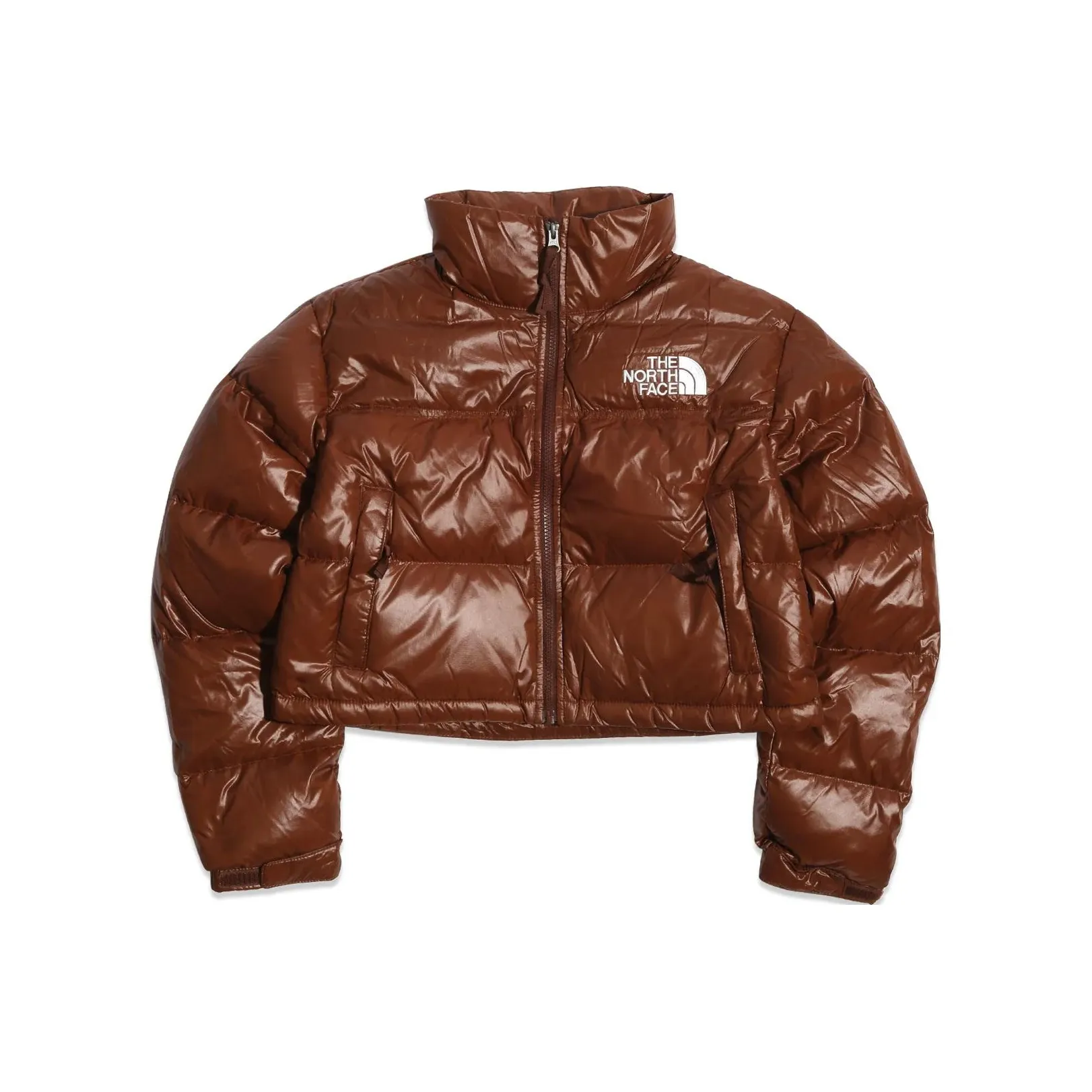 THE NORTH FACE Nuptse Down jacket Armani Women's Brown