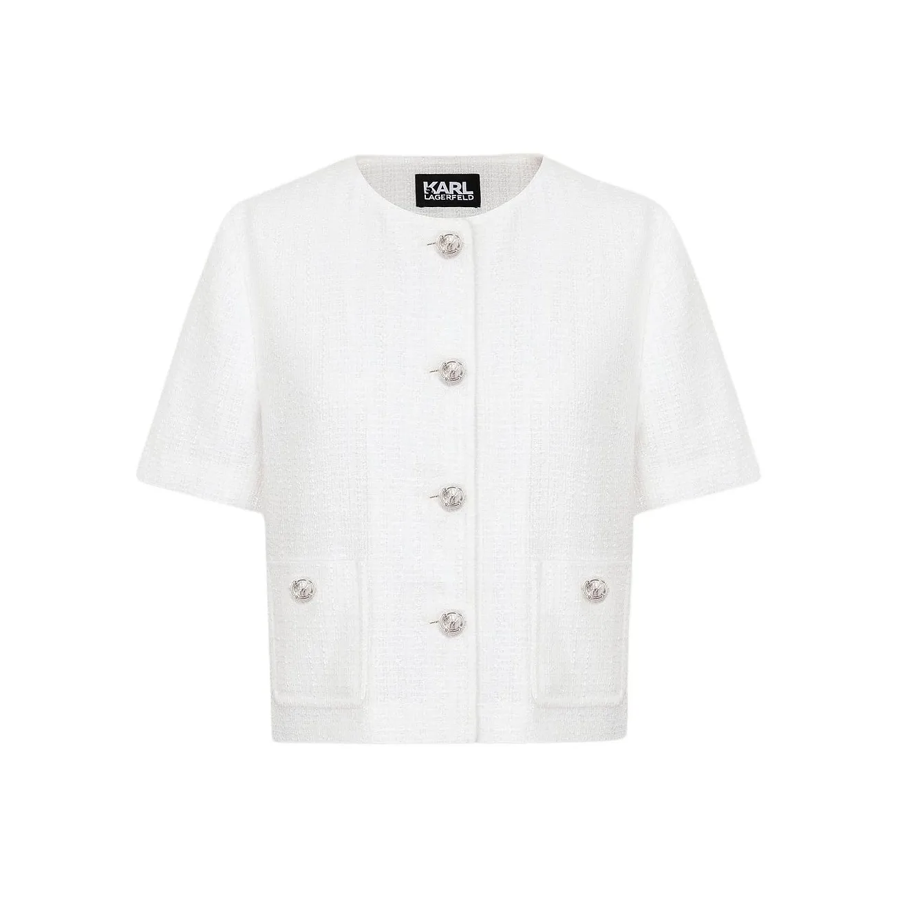 Karl Lagerfeld SS24 Куртки и Пальто Женские Белые