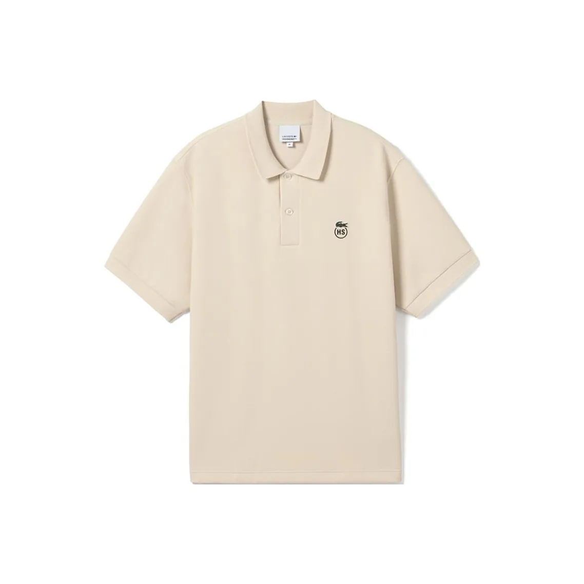 Поло LACOSTE Collaboration Женское Бежевое