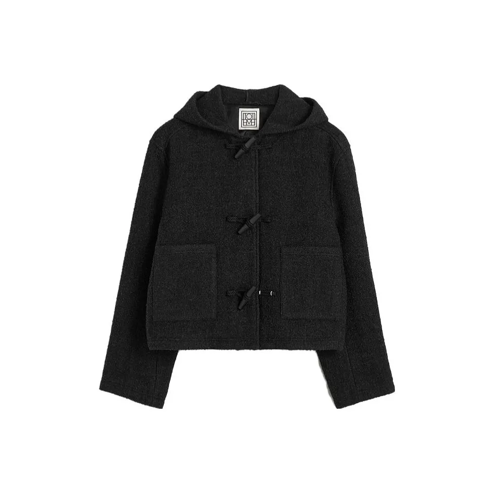 Toteme Felted Hooded Duffle Jacket