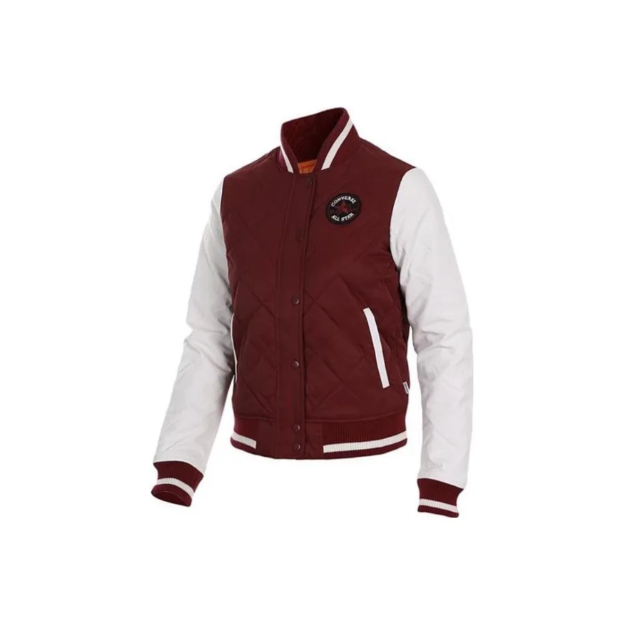 Converse Down Jacket Women's Bordeaux Red