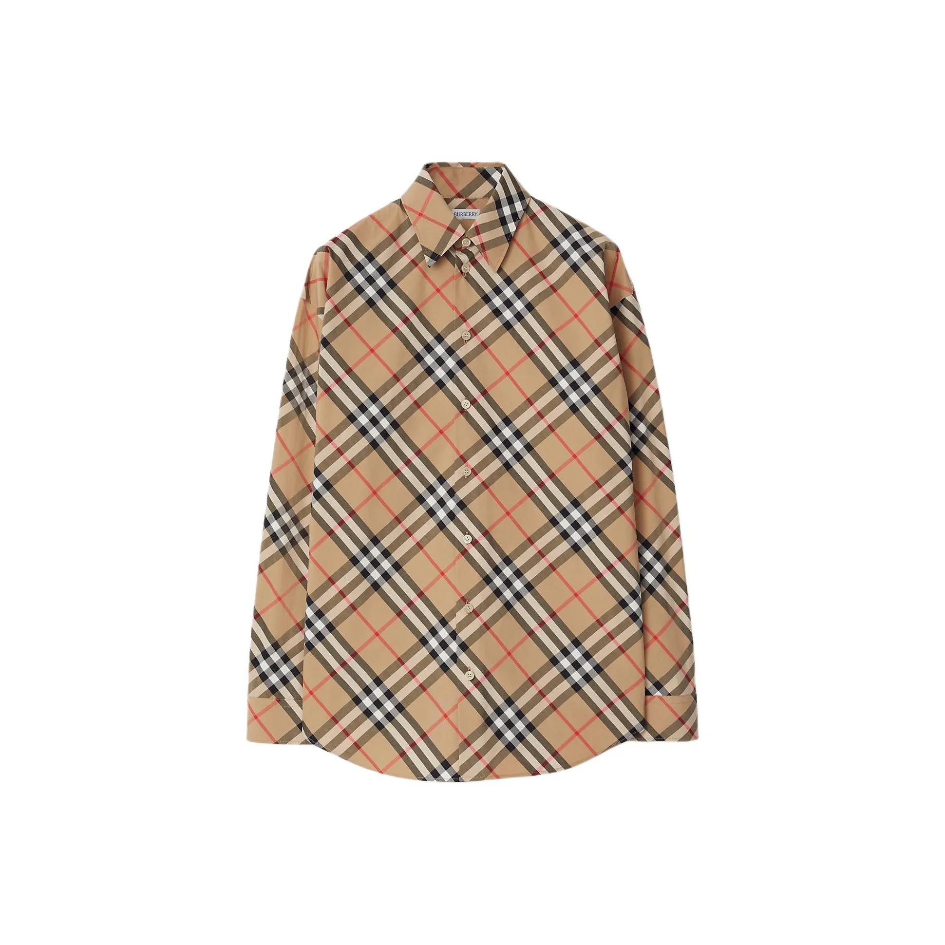 Burberry Check pattern Cotton Shirt