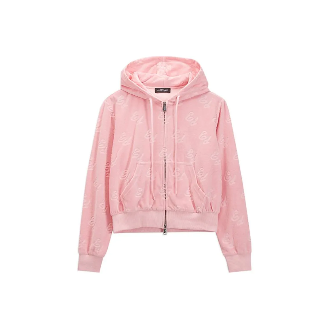 Ed Hardy FW24 Свитшот Женский Вишневый Цветок Розовый