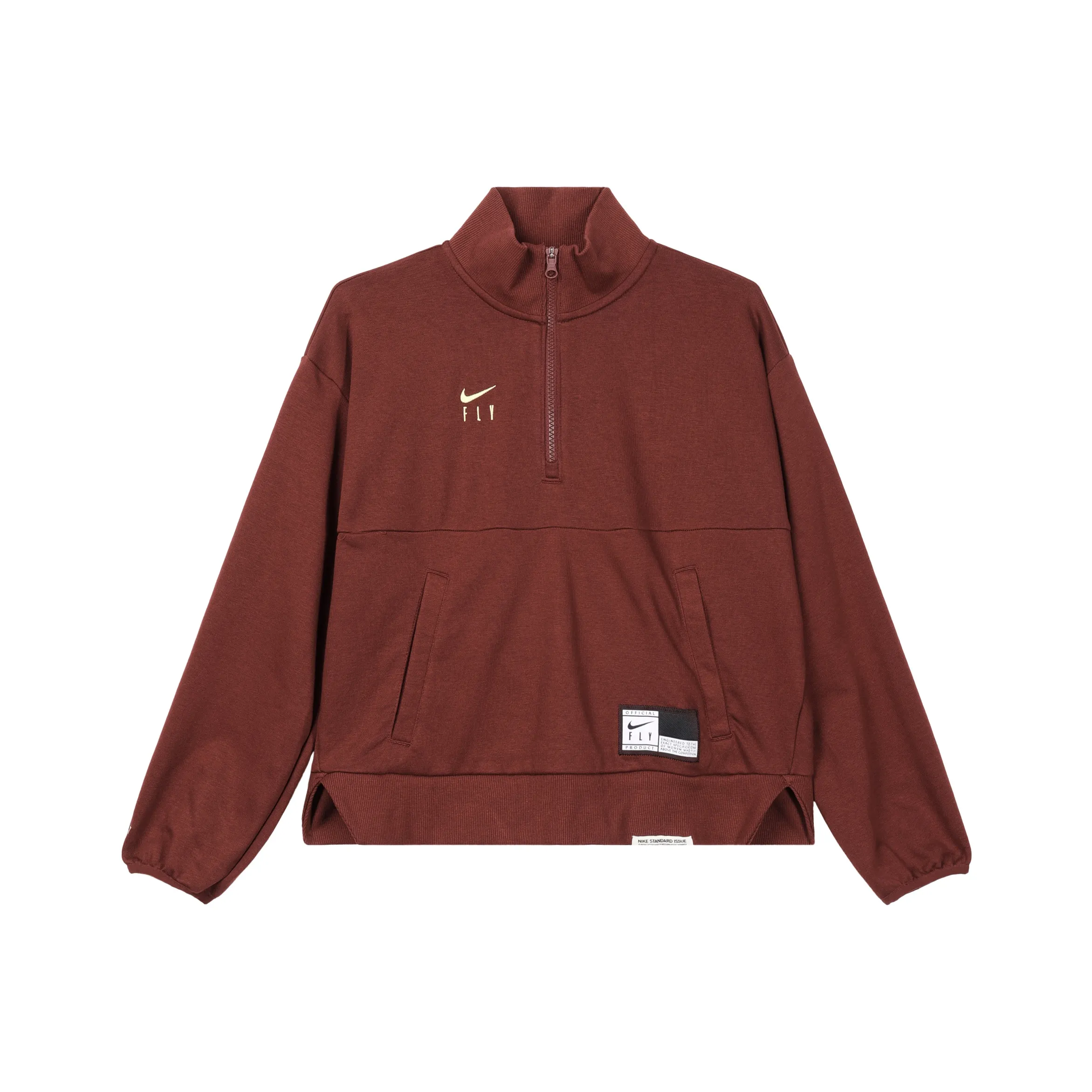 Nike Swoosh FLY Толстовка Женская Темно-красный Команда