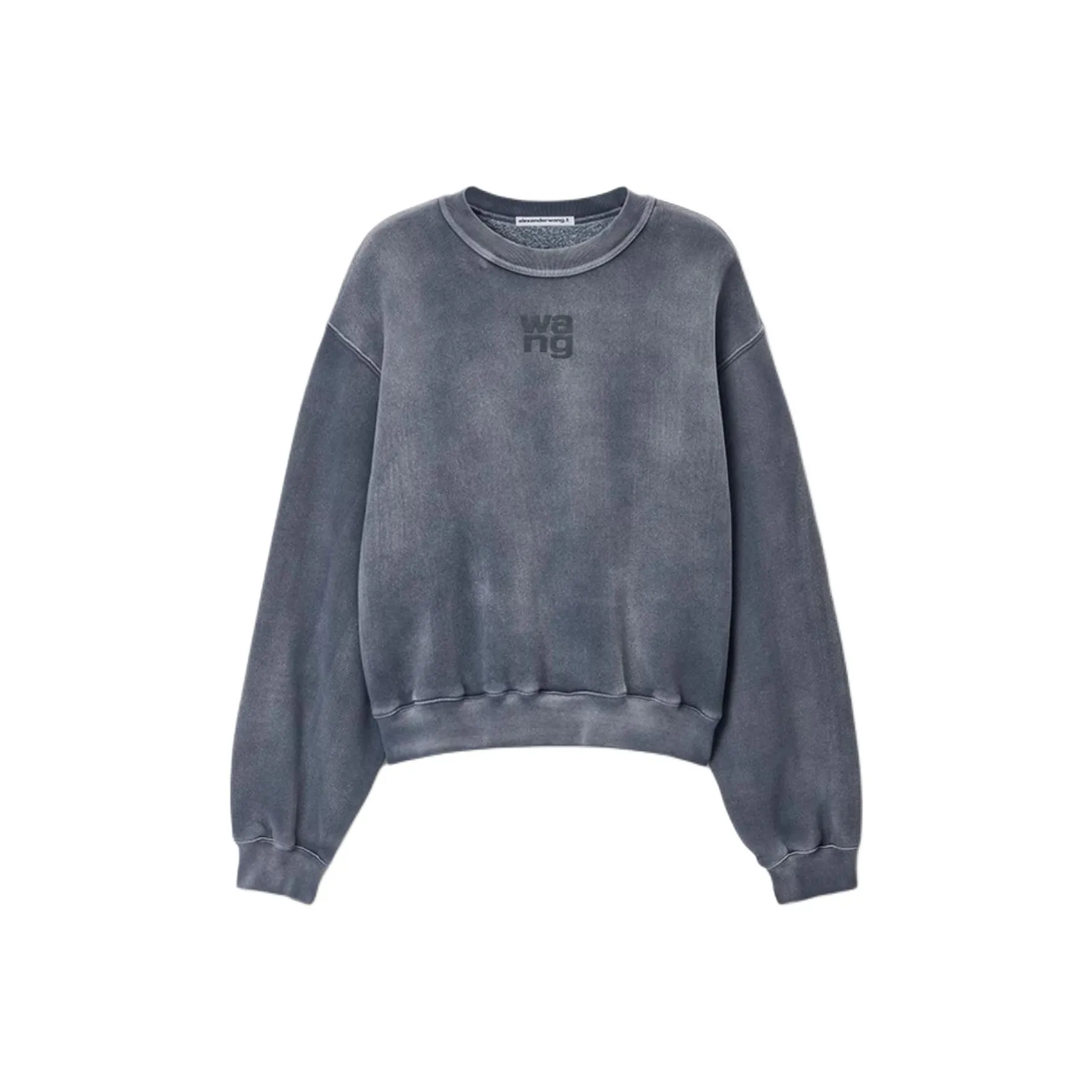 Alexander Wang FW24 Толстовка Женская Washed Asphalt