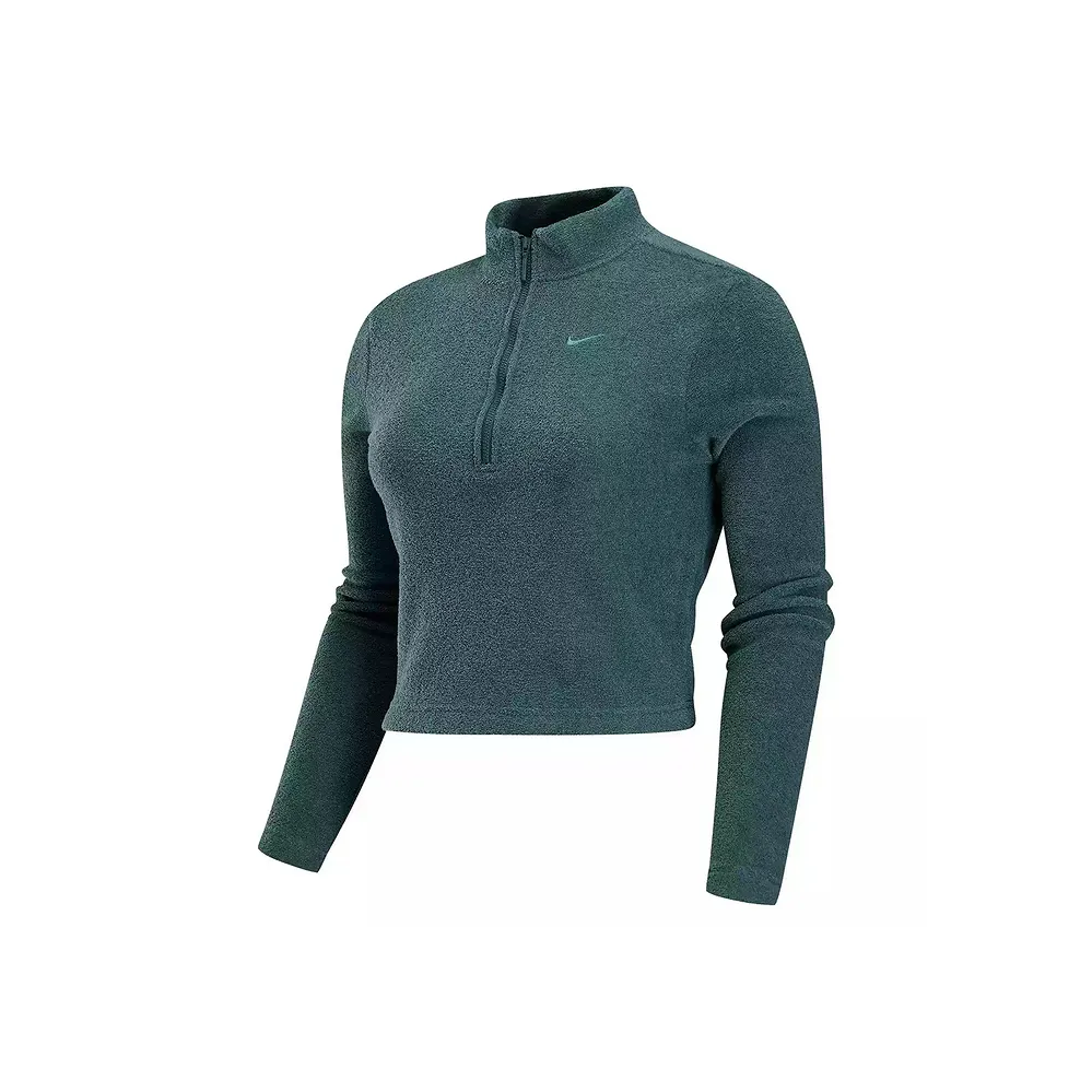 NIKE Зеленые Женские Свитшоты