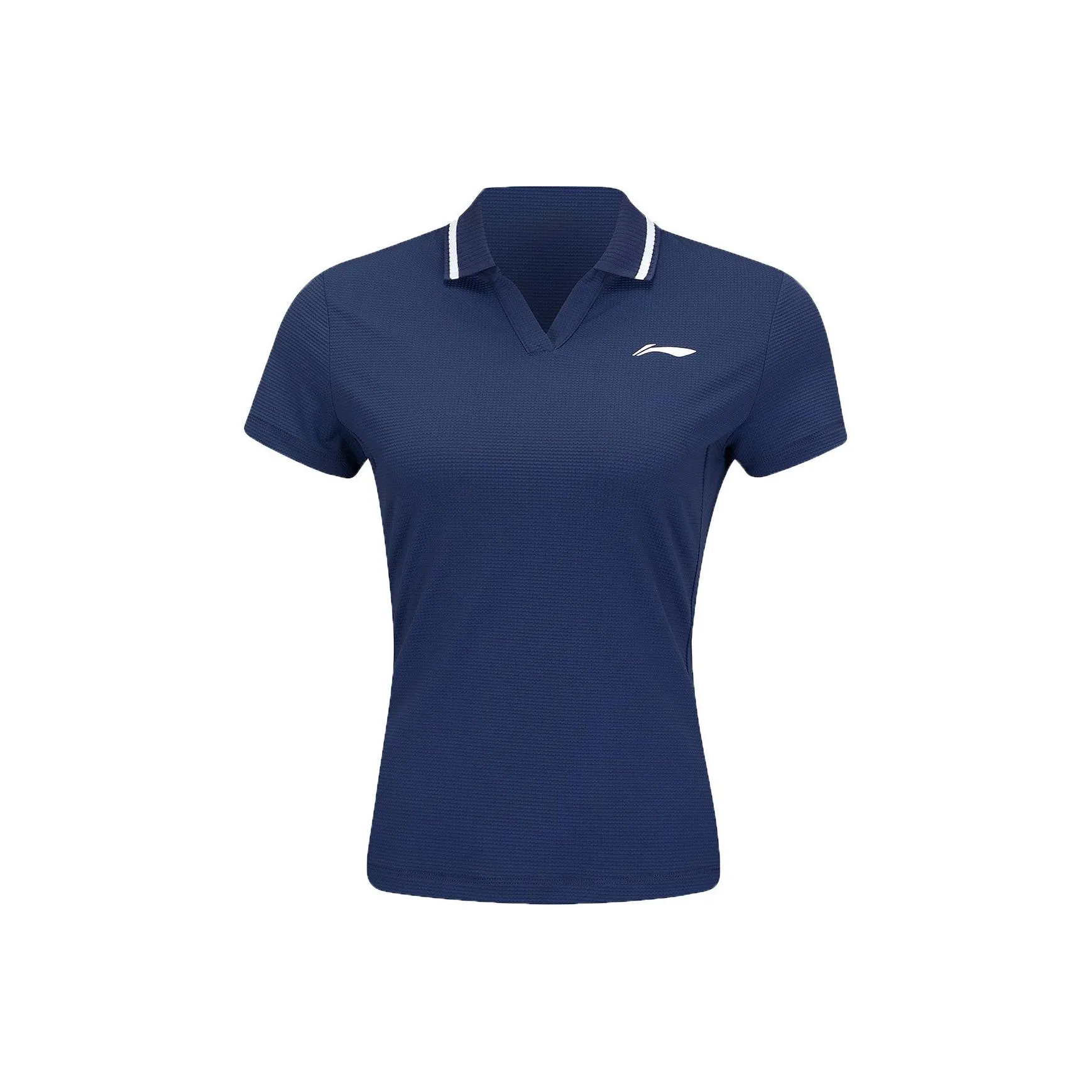 LINING Tennis Series Polo Shirts Women's Dark Ship Blue