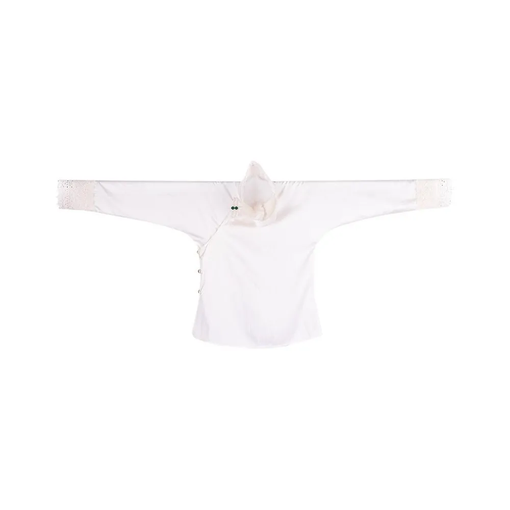 YICHENGFENGXU Рубашка Женская Натуральный Белый