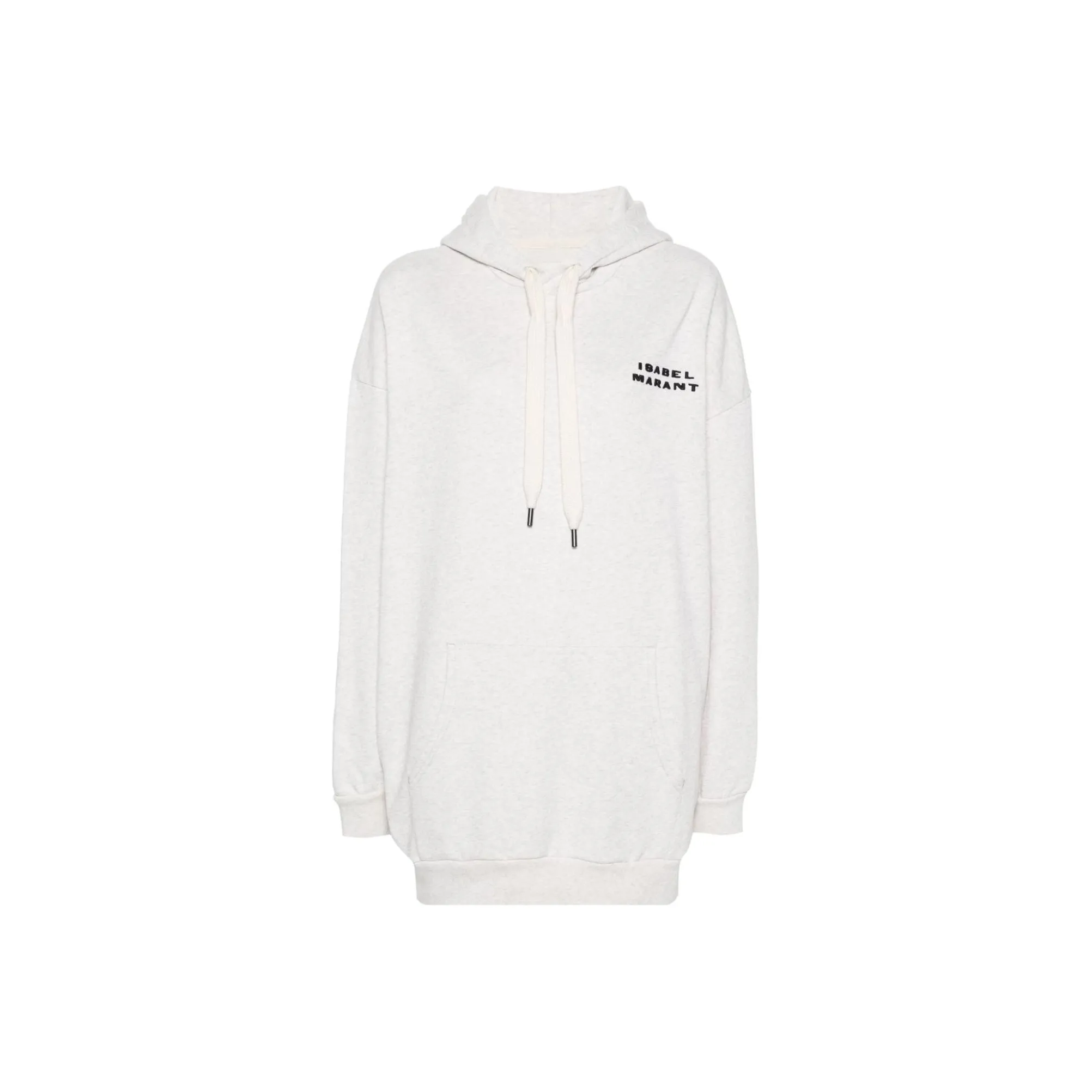 ISABEL MARANT Solena Flocked logo Hoosie