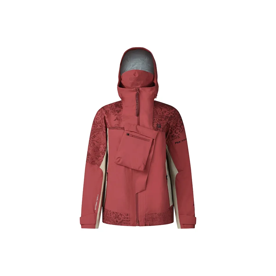 FILA Куртка Женская Темный Шиповник Красный