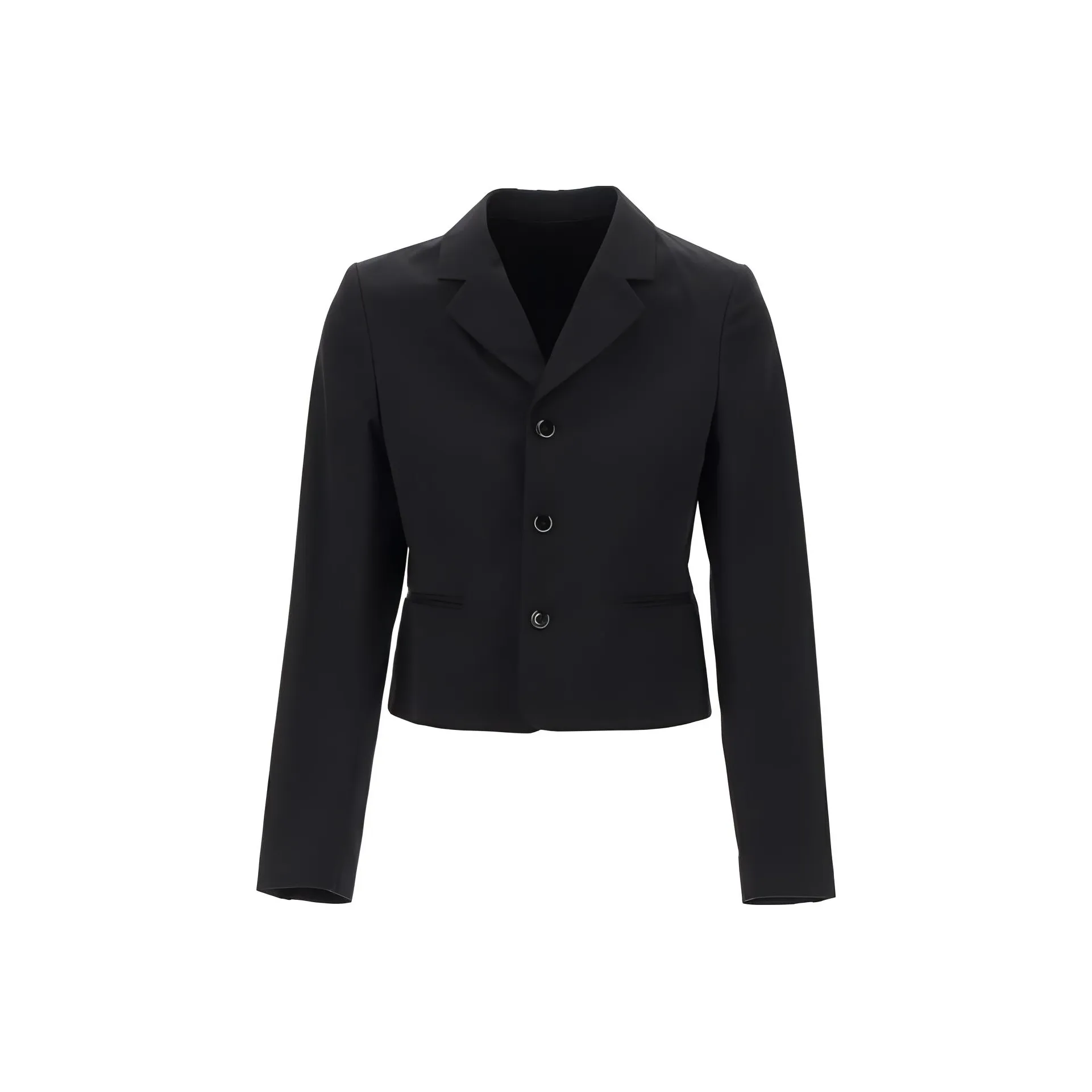 Lemaire Single Breasted Cropped Blazer