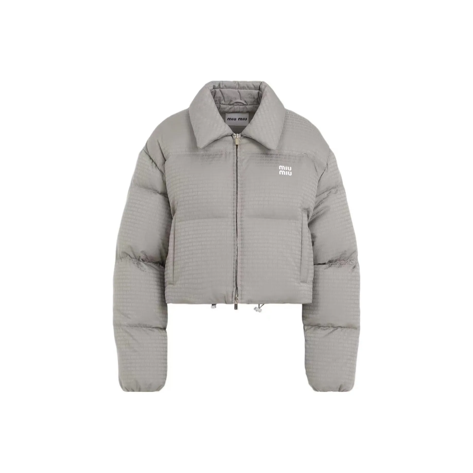 MIU MIU FW24 Down Jacket Women's Gray