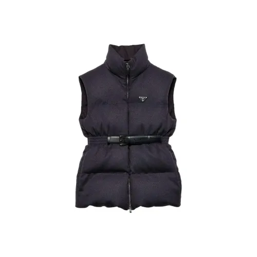PRADA Серые Женские Пуховики