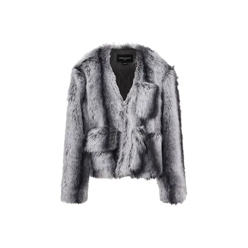URBAN REVIVO UR Designer Collection Холодный серый Женские Куртки
