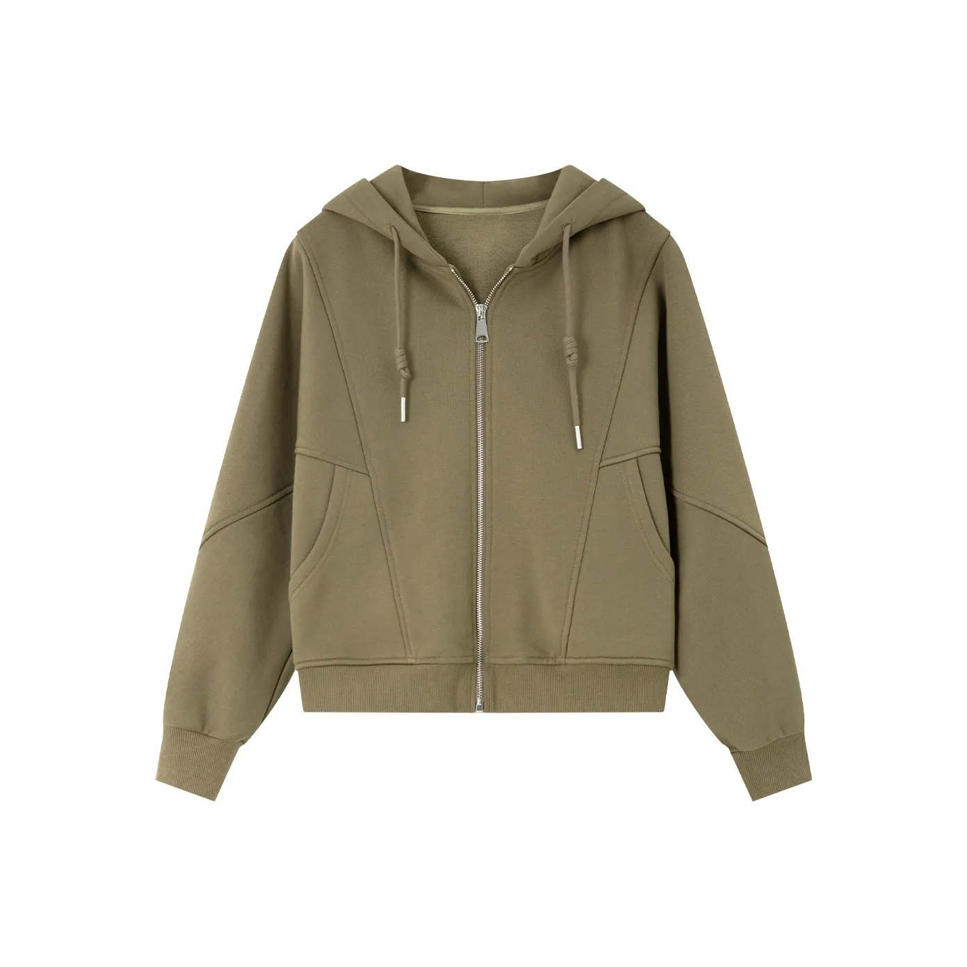 VIMLY Свитшот Женский Хаки Зеленый