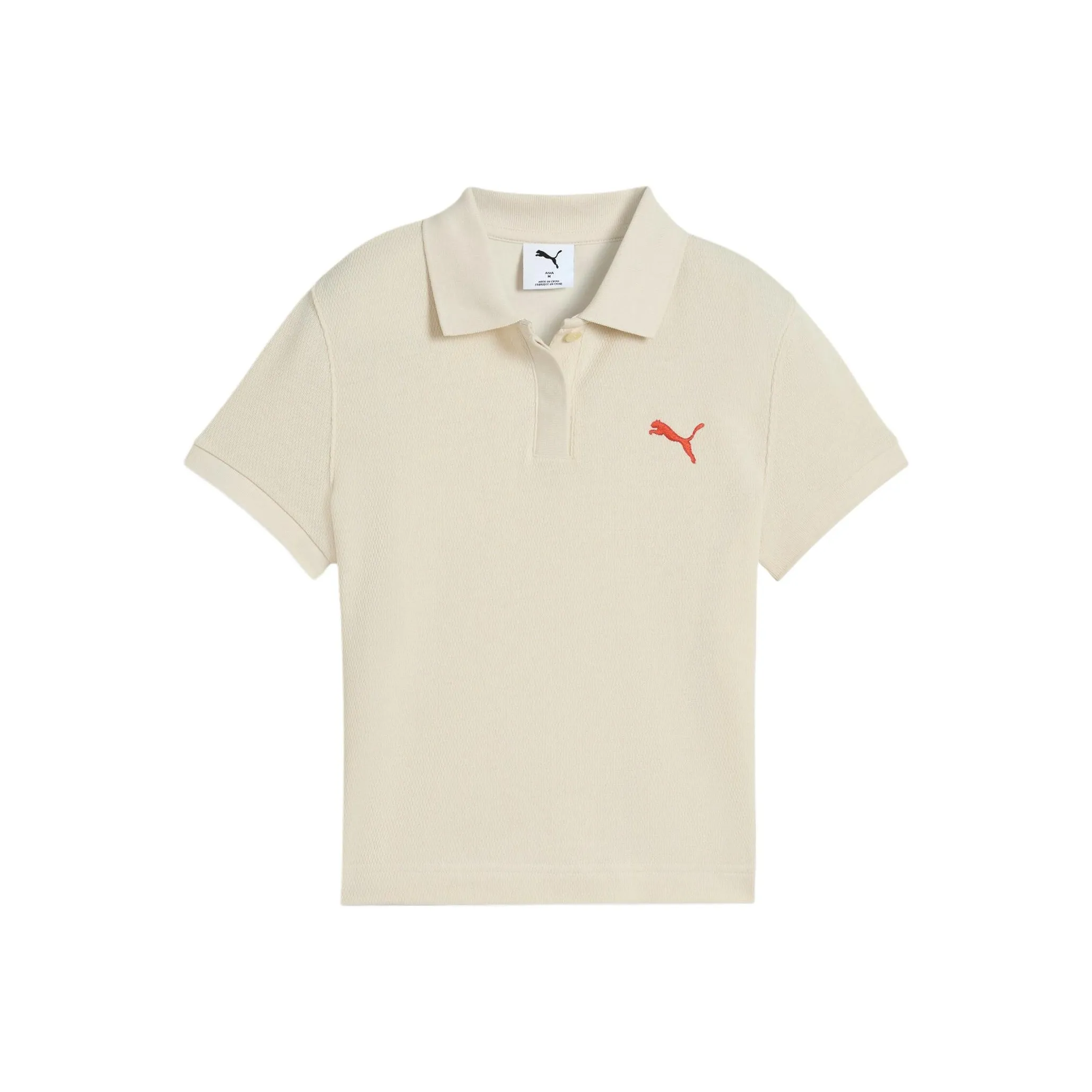 Puma ESS LogoPremium Поло Женские Снег