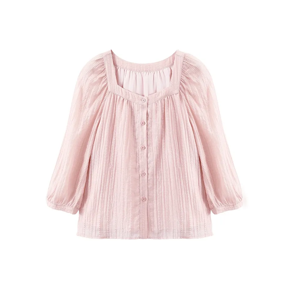 XIANGYING Розовые Женские Рубашки