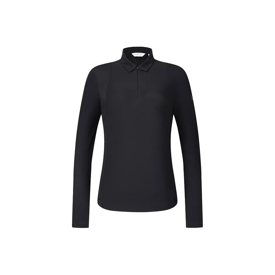 FILA GOLF серия Поло Женское Темно-черное