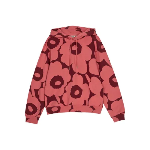 MARIMEKKO Темно-красный, Розовый Женские Свитшоты