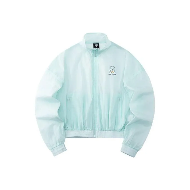 Carebears X ANTA Heart Bear Jackets Women's Summer Cloud Green