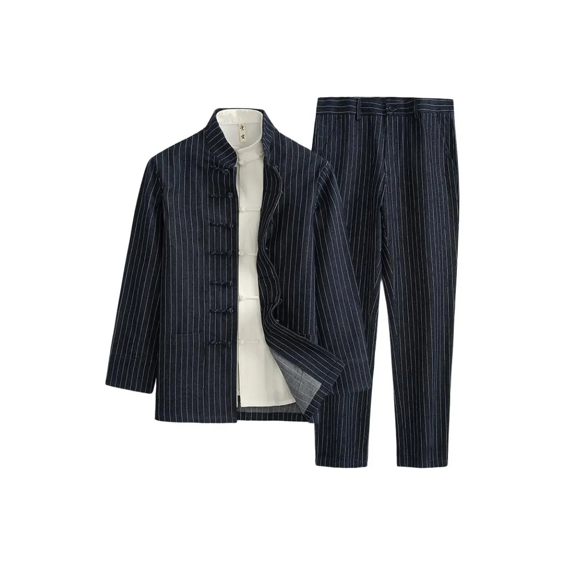 XUANSHENG Повседневная спортивная одежда Мужской Деним Полосы