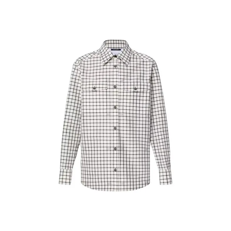 LOUIS VUITTON Check Print Shirt