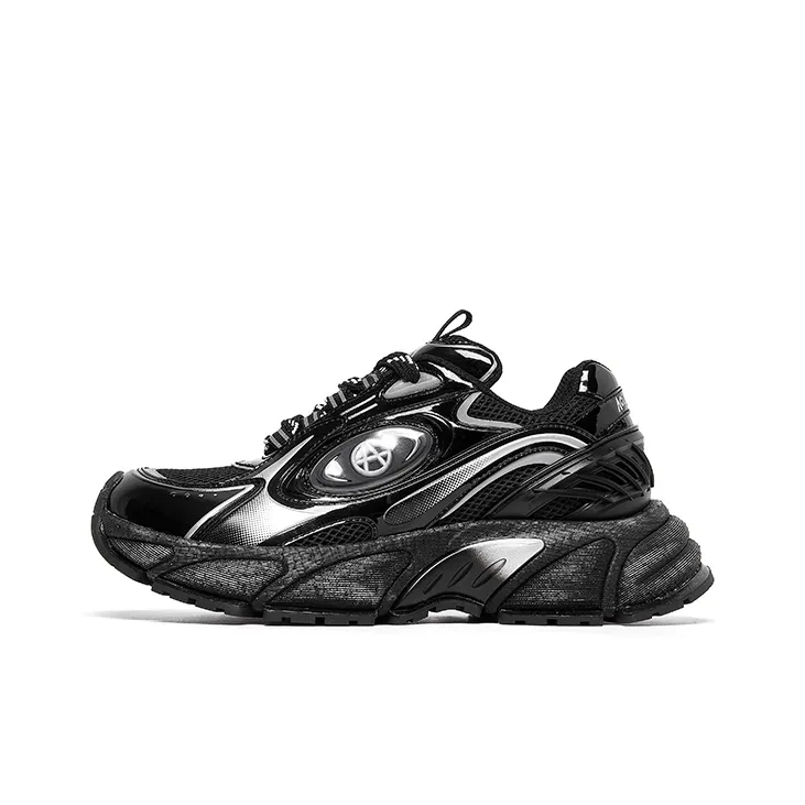 Acupuncture Cushioning Abrasion Resistant Lightweight Breathable Slip Resistant Low Top Chunky Sneakers Men's
