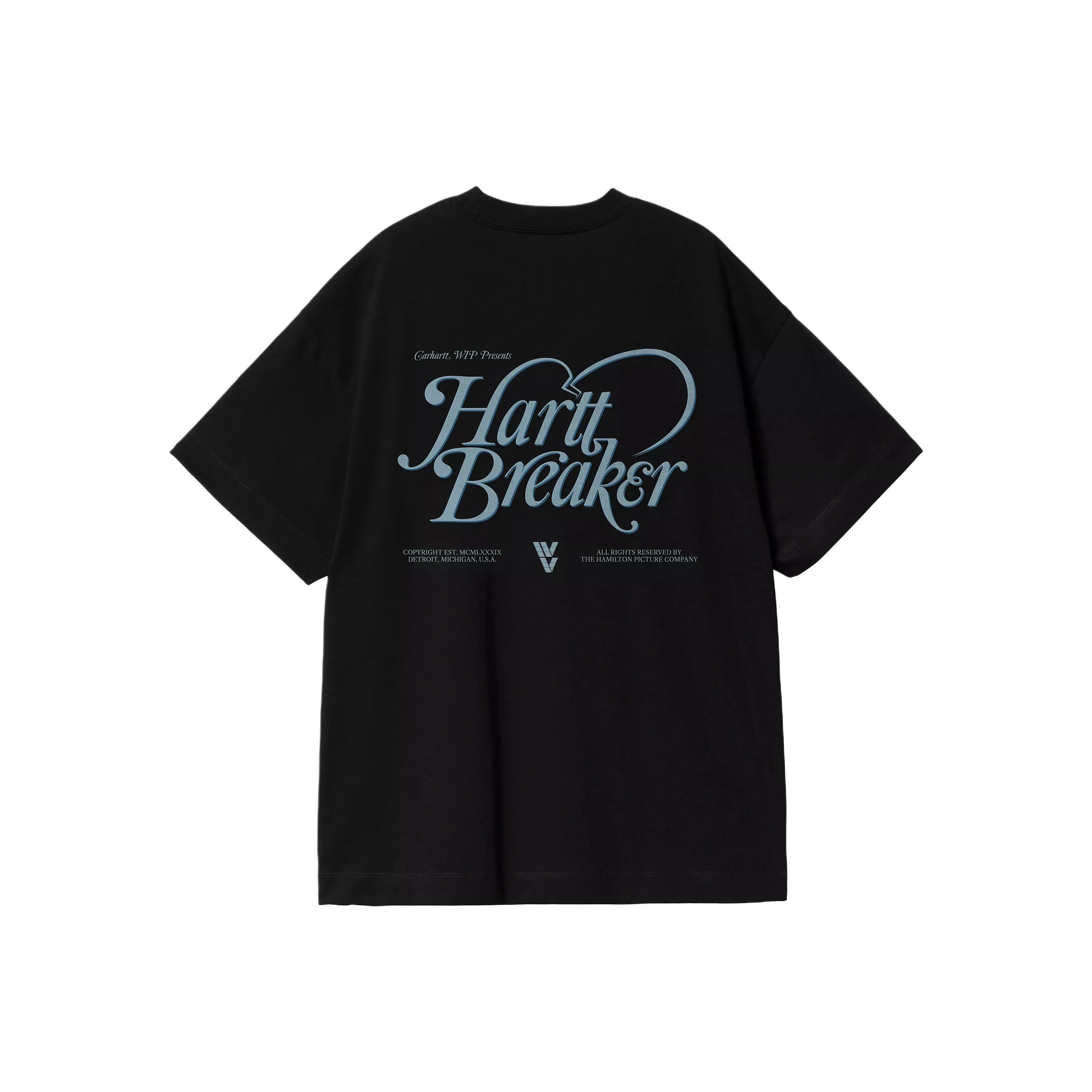 Carhartt WIP W' S S FW24 Рукав с оборванным плечом T-рубашка Женская Черная