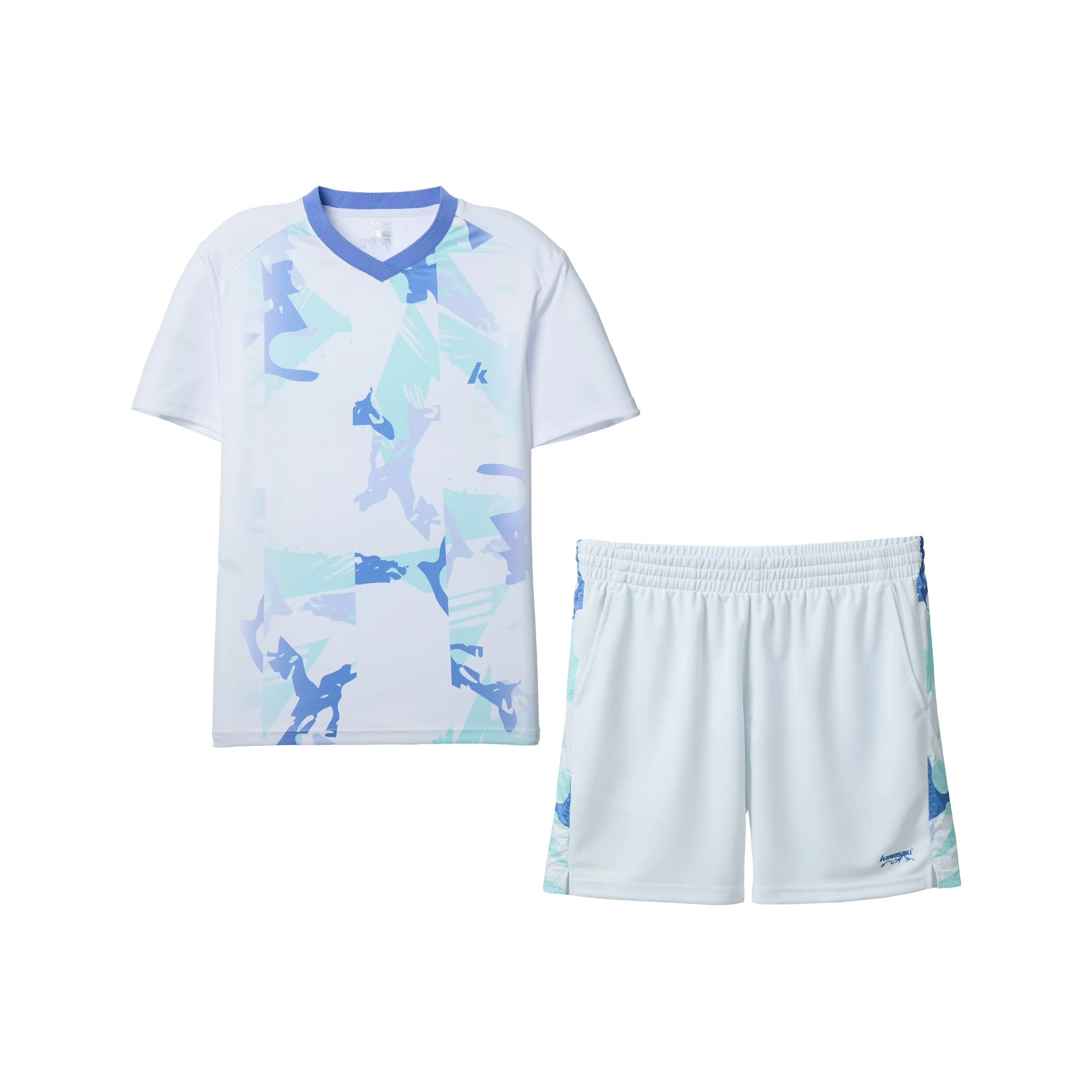 Кавасаки Glacier Collection Ледниковый Бадминтон Комплект Повседневная Спортивная Одежда Мужская